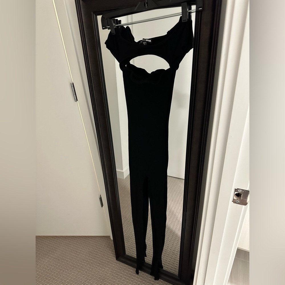 Fashion Nova Reese Snatched Jumpsuit - Black